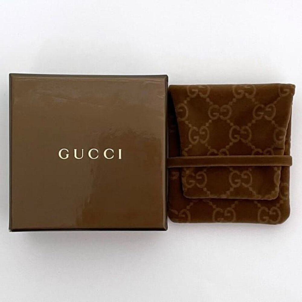 Gucci Cross Necklace Silver Polished Ag 925 S Rank - Picture 10 of 10